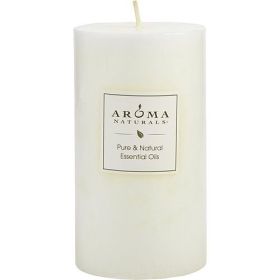 MEDITATION AROMATHERAPY by Mediation Aromatherapy 2.75 X 5 inch PILLAR AROMATHERAPY CANDLE. COMBINES THE ESSENTIAL OILS OF PATCHOULI & FRANKINCEN