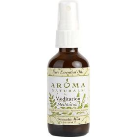 MEDITATION AROMATHERAPY by Mediation Aromatherapy AROMATIC MIST SPRAY 2 OZ. COMBINES THE ESSENTIAL OILS OF PATCHOULI & FRANKINCENSE TO CREATE A W