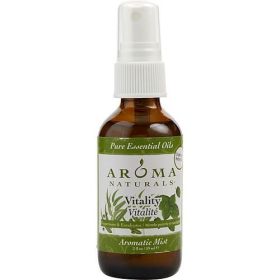 VITALITY AROMATHERAPY by Vitality Aromatherapy AROMATIC MIST SPRAY 2 OZ. USES THE ESSENTIAL OILS OF PEPPERMINT & EUCALYPTUS TO CREATE A FRAGRANCE