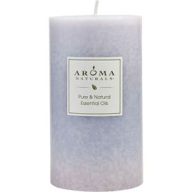 TRANQUILITY AROMATHERAPY by Tranquility Aromatherapy ONE 2.75 X 5 inch PILLAR AROMATHERAPY CANDLE. THE ESSENTIAL OIL OF LAVENDER IS KNOWN FOR ITS