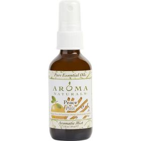 PEACE AROMATHERAPY by Peace Aromatherapy AROMATIC MIST SPRAY 2 OZ - COMBINES THE ESSENTIAL OILS OF ORANGE