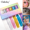 PSC801-006M 6-color Gel Eyeshadow, Stage Makeup Lipstick Stick, Body Highlighting and Blazing Makeup Stick, Eyebrow and Eye Makeup Stick