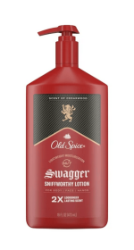 Old Spice Hand and Body Lotion for All Skin Types, 24/7 Lightweight Moisturization with Amazing Scent, Swagger Scent of Cedarwood, Instant Absorption