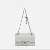 New small perfume style diamond lattice lock buckle small square bag women's bags fashion wild crossbody chain bag