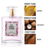 PSJH100-24 fresh natural cream fruit fragrance women's perfume long-lasting fragrance fragrance 4-7% 100ml (3.38oz) long-lasting fragrance 24h natural